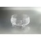 Contemporary Home Living Round Hand Blown Glass Footed Bowl - 5" - Clear